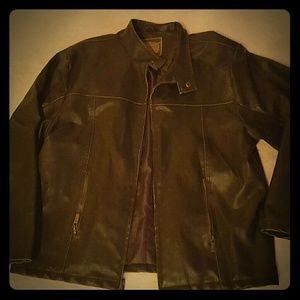 mens leather jacket